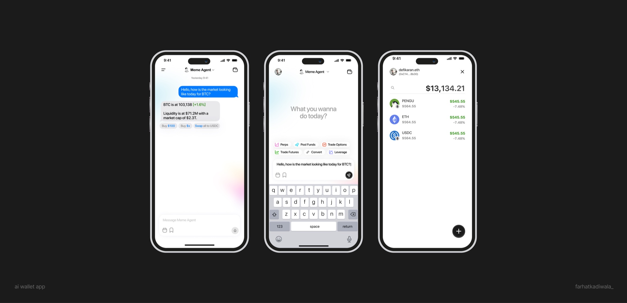 AI Wallet flow overview