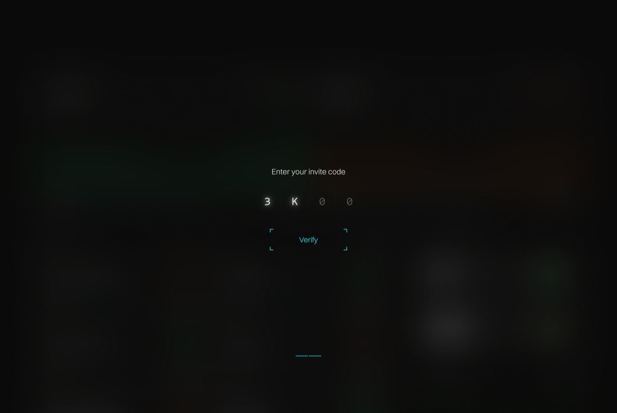 Inertia — invite code