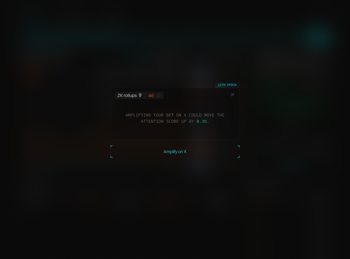 Inertia — amplify on X to move attention score