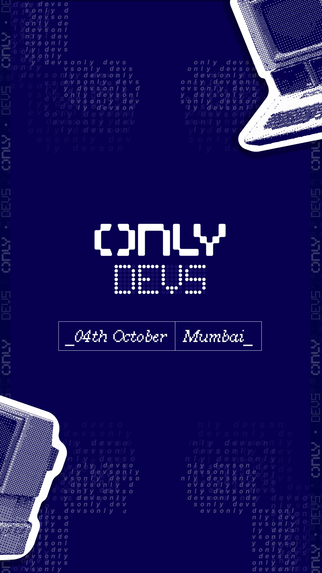 OnlyDevs 04th October Mumbai poster