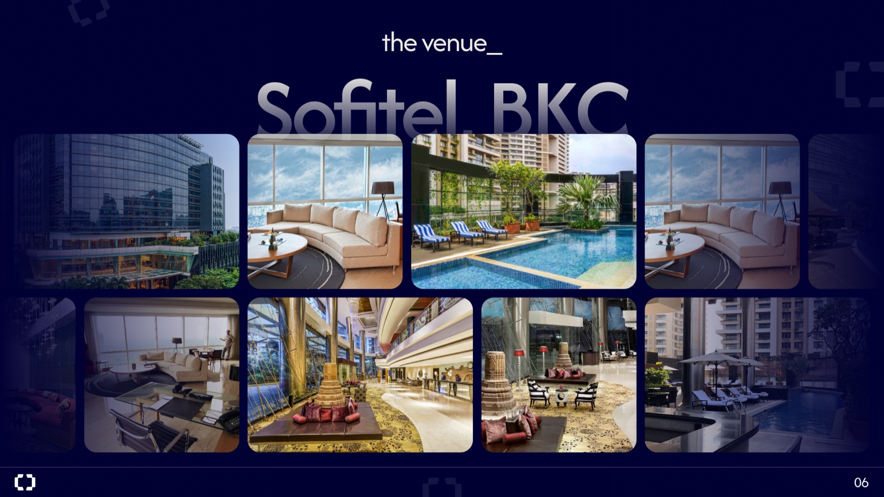 OnlyDevs sponsorship deck, venue slide