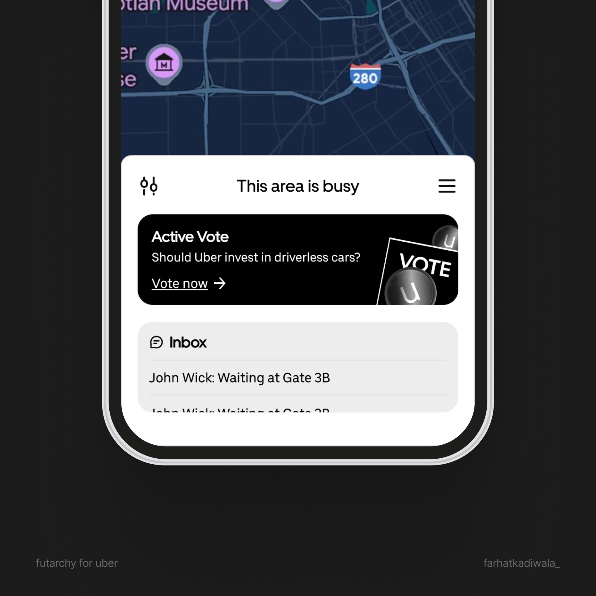 Futarchy for Uber, driverless car vote